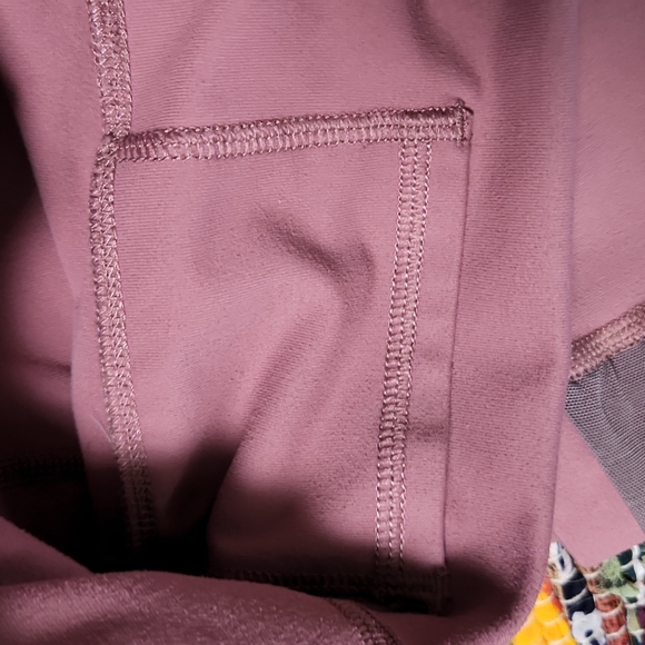 Powerhold Fabletics Mauve Leggings - Picture 5 of 7